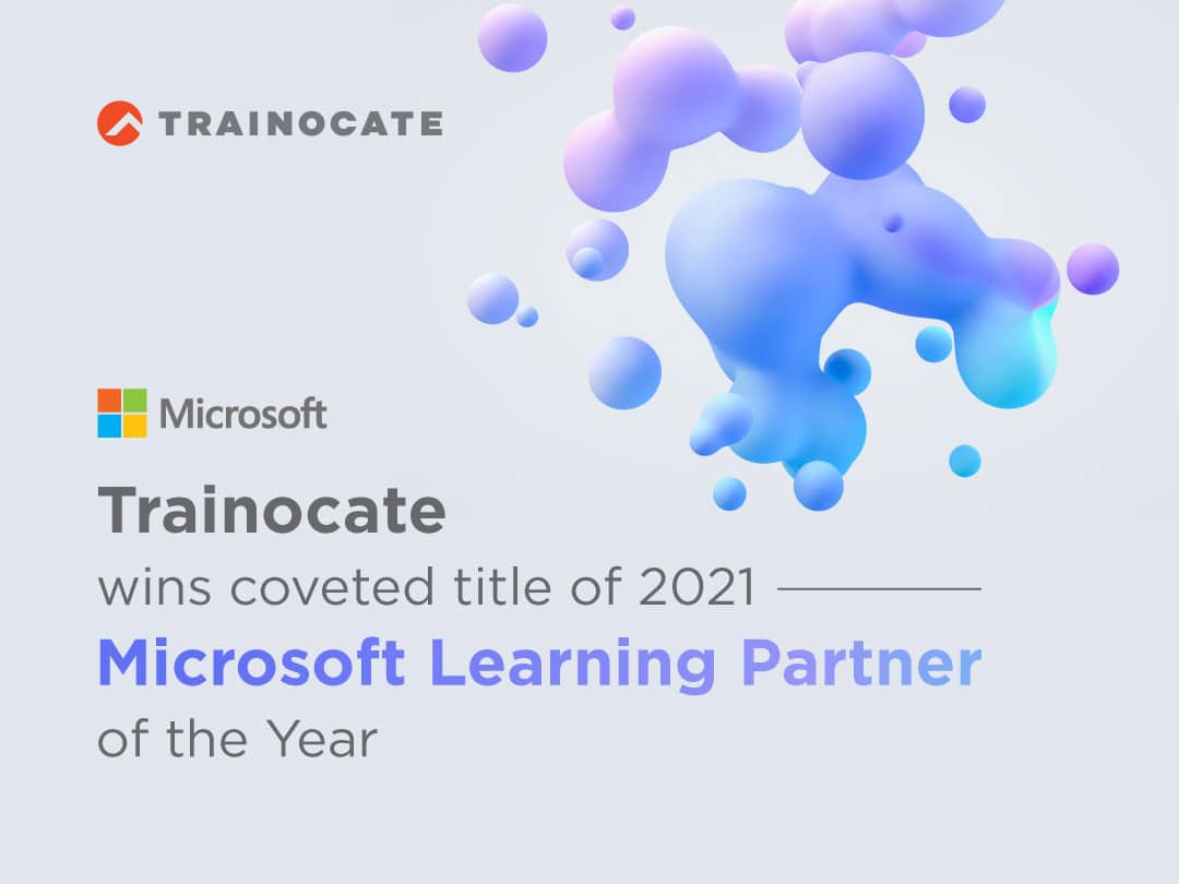 Trainocate wins coveted title of 2021 Microsoft Learning Partner of the Year