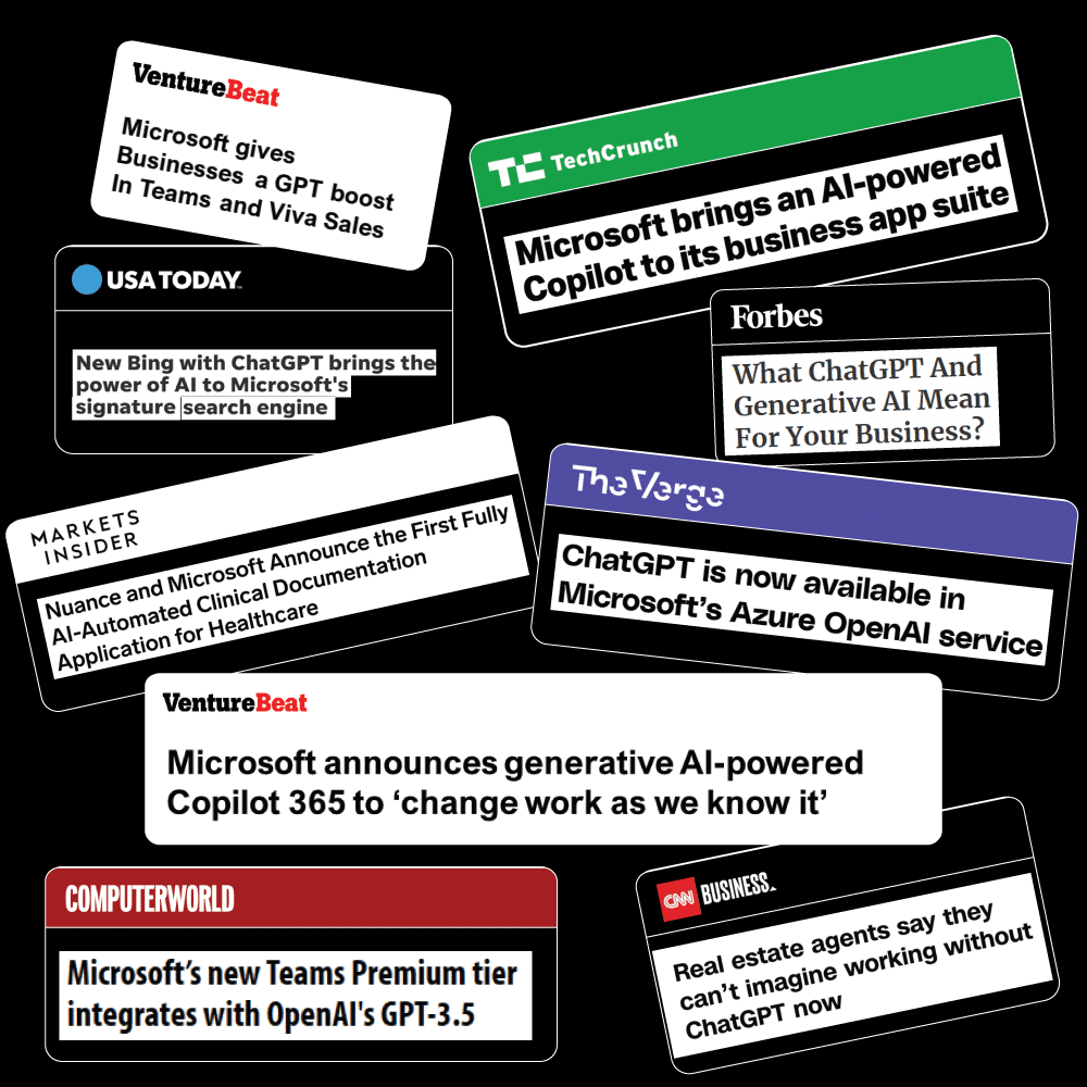 AI is the present