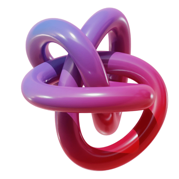 Purple 3D Abstract 