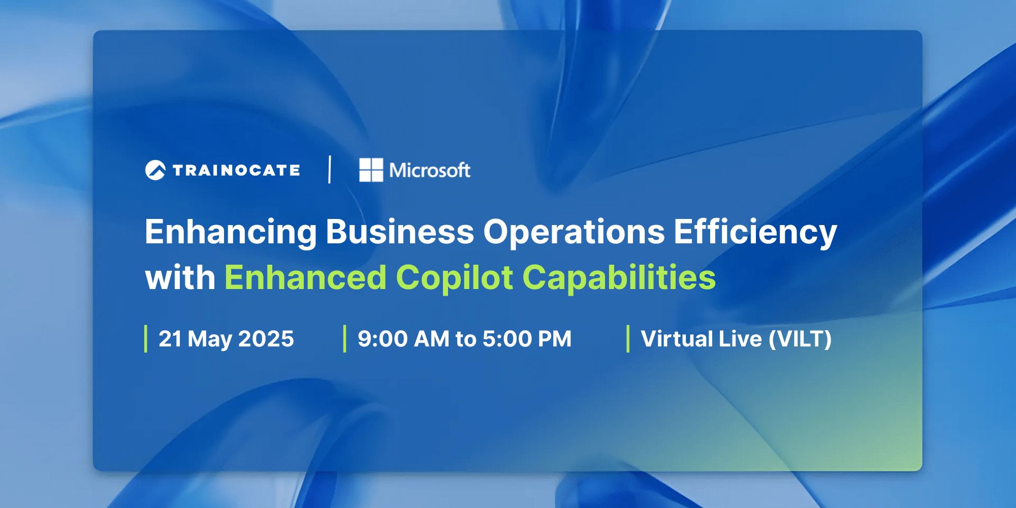 Microsoft | Event | Enhancing Business with Copilot